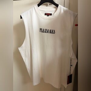 PLEASURES

Onyx Sleeveless Shirt